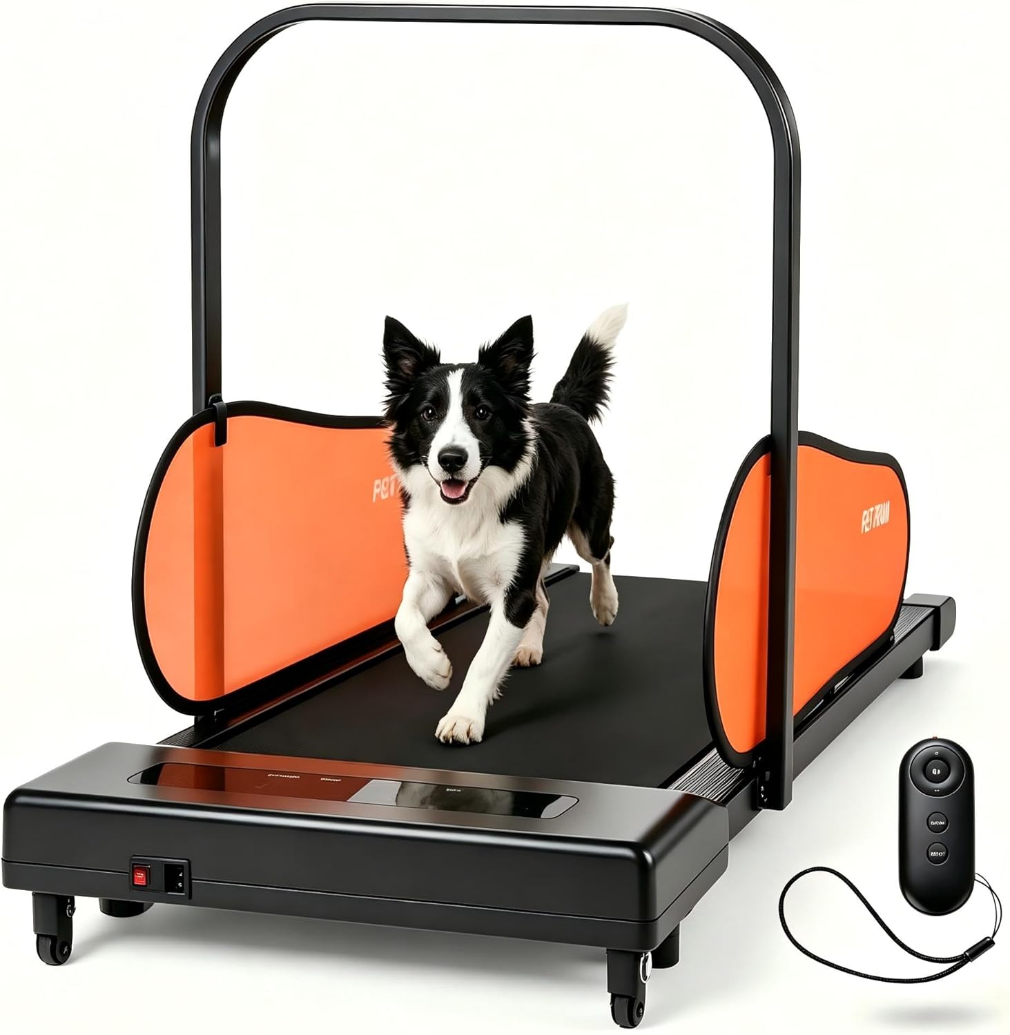 GYMAX 2026 Dog Treadmill – 3‑in‑1 Pet Runner with Remote, LED Display, Adjustable Incline & Preset Programs - Image 8