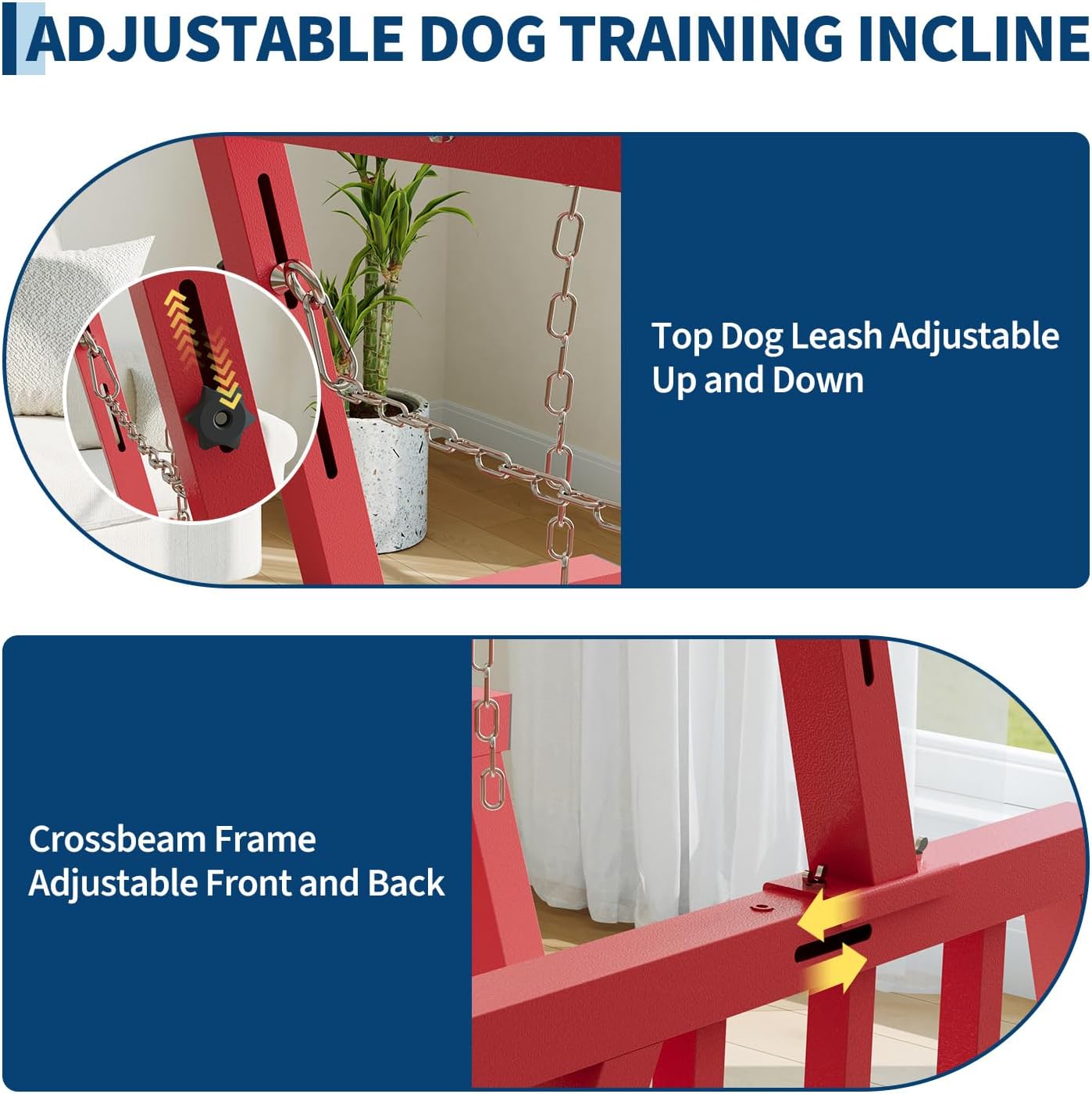 Garvee 2026 Dog Treadmill – Non‑Electric Slatmill with Adjustable Ramps & Brake, Supports 330 lbs - Image 5