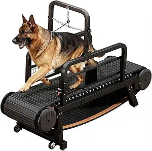 Dog Treadmill (v2) – Indoor Running Machine for Medium & Large Dogs, Heavy Duty Exercise Equipment, Supports 300 lbs