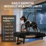Raenate 2026 XL Dog Treadmill – Non‑Electric, Heavy Duty Indoor Track for Giant Dogs, Supports 500 lbs